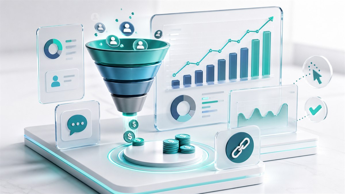 Illustration of SMS link tracking ROI analysis